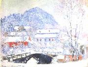 Claude Monet Sandvika, Norway Sweden oil painting artist